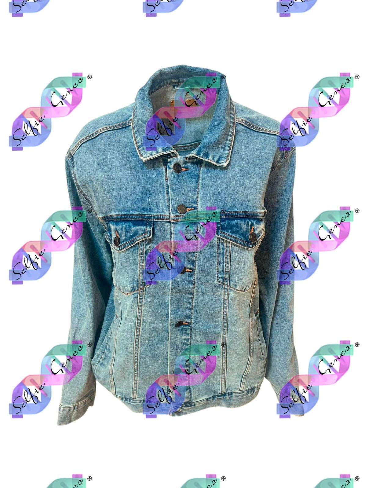 Washington Commanders Football Heart Denim Jacket