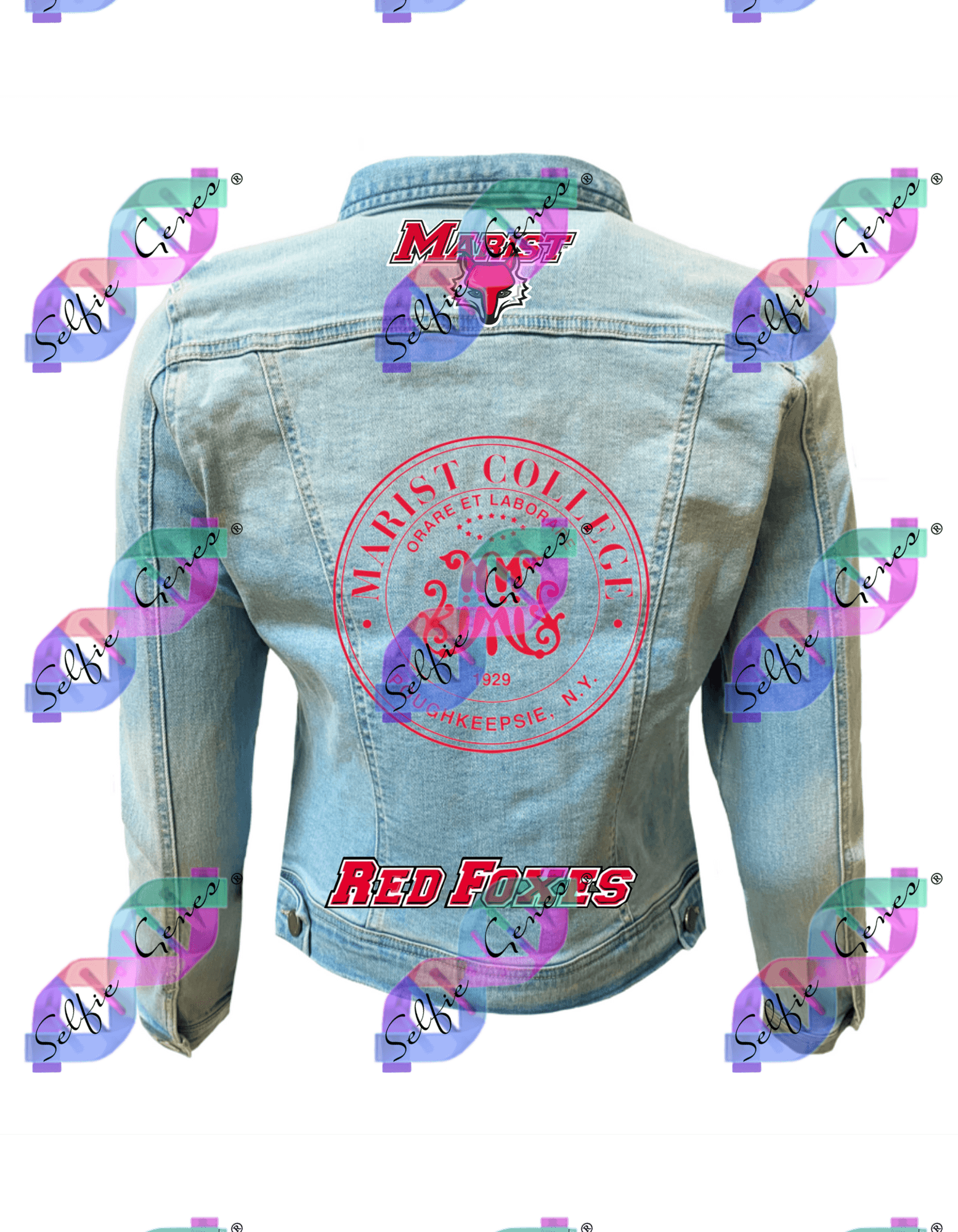 Marist College Seal Denim Jacket