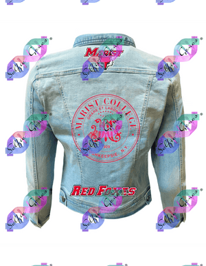 Marist College Seal Denim Jacket