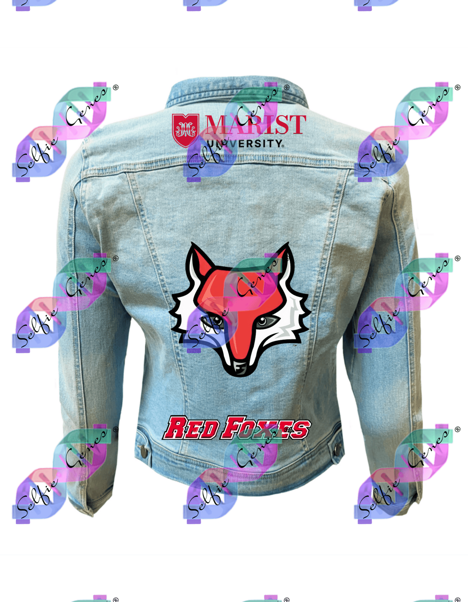 Marist University Red Fox Denim Jacket