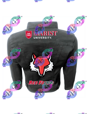 Marist University Red Fox Denim Jacket