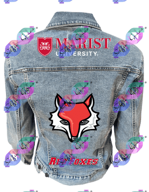 Marist University Red Fox Denim Jacket