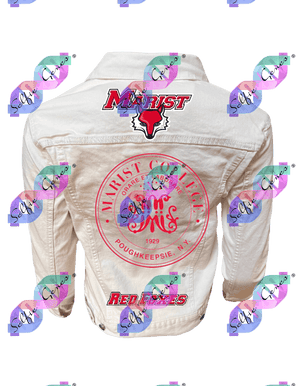 Marist College Seal Denim Jacket