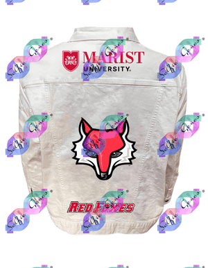 Marist University Red Fox Denim Jacket