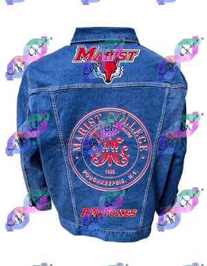 Marist College Seal Denim Jacket