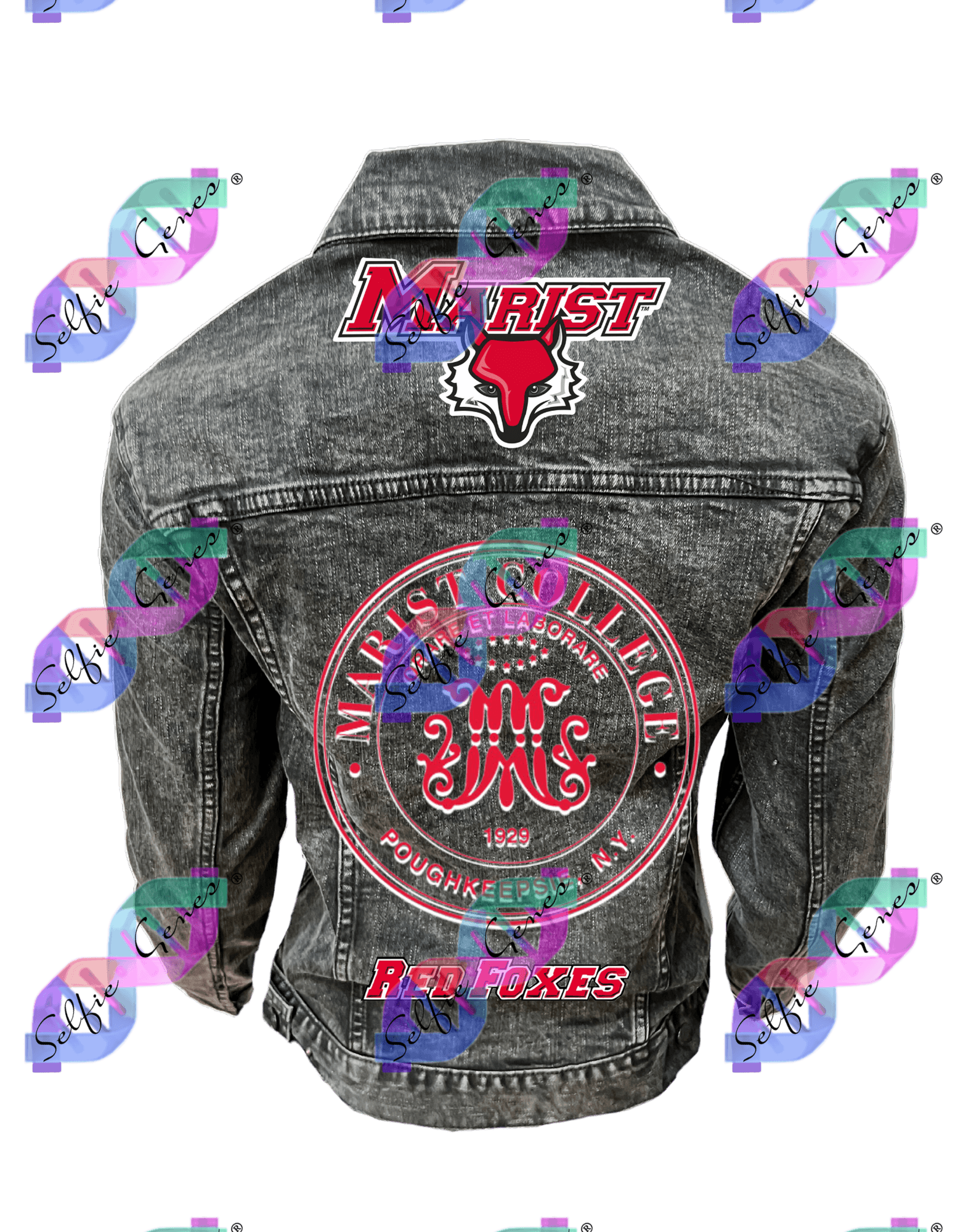 Marist College Seal Denim Jacket