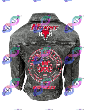 Marist College Seal Denim Jacket