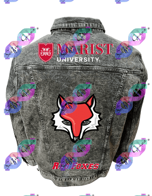 Marist University Red Fox Denim Jacket