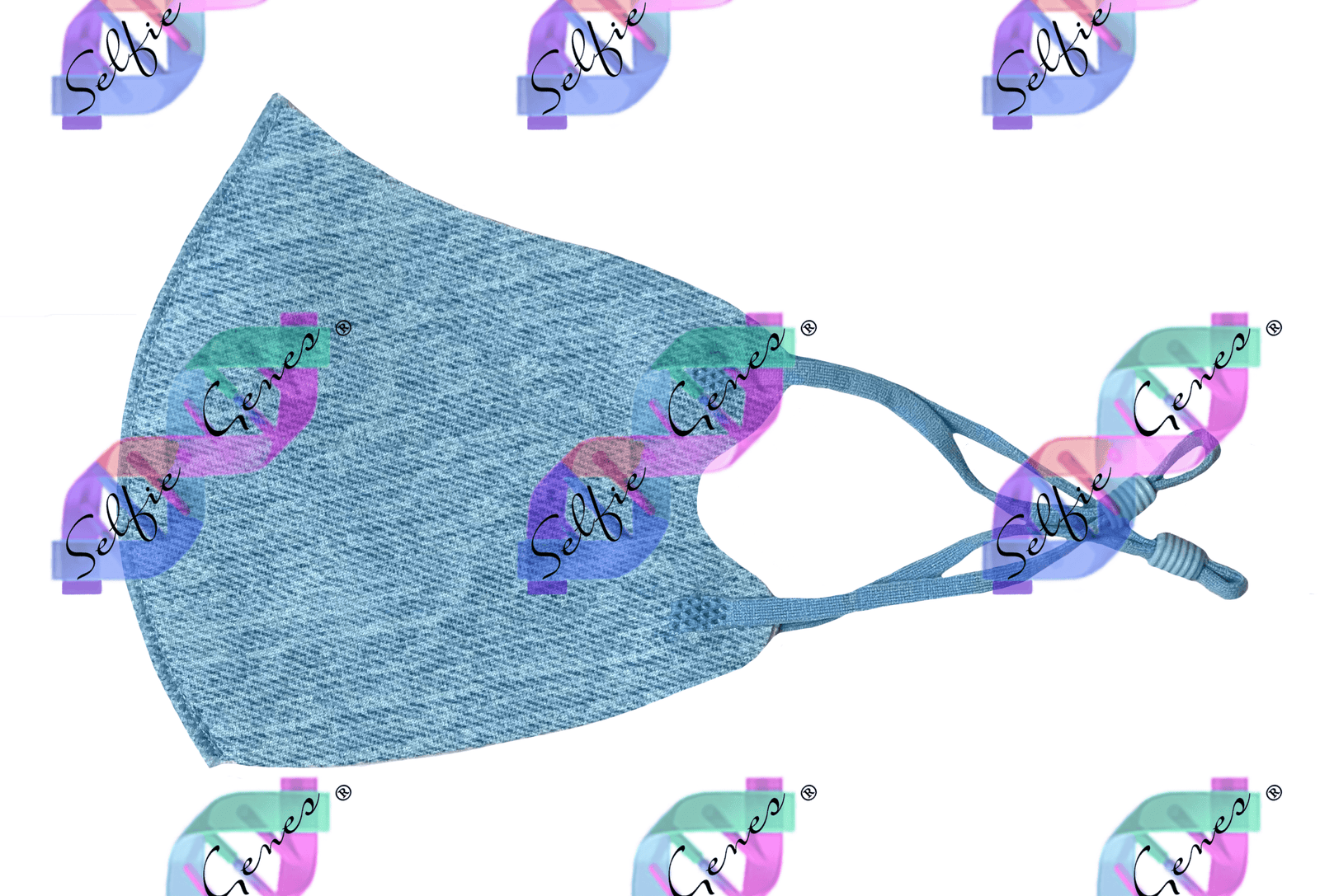 Adult Denim Face Mask