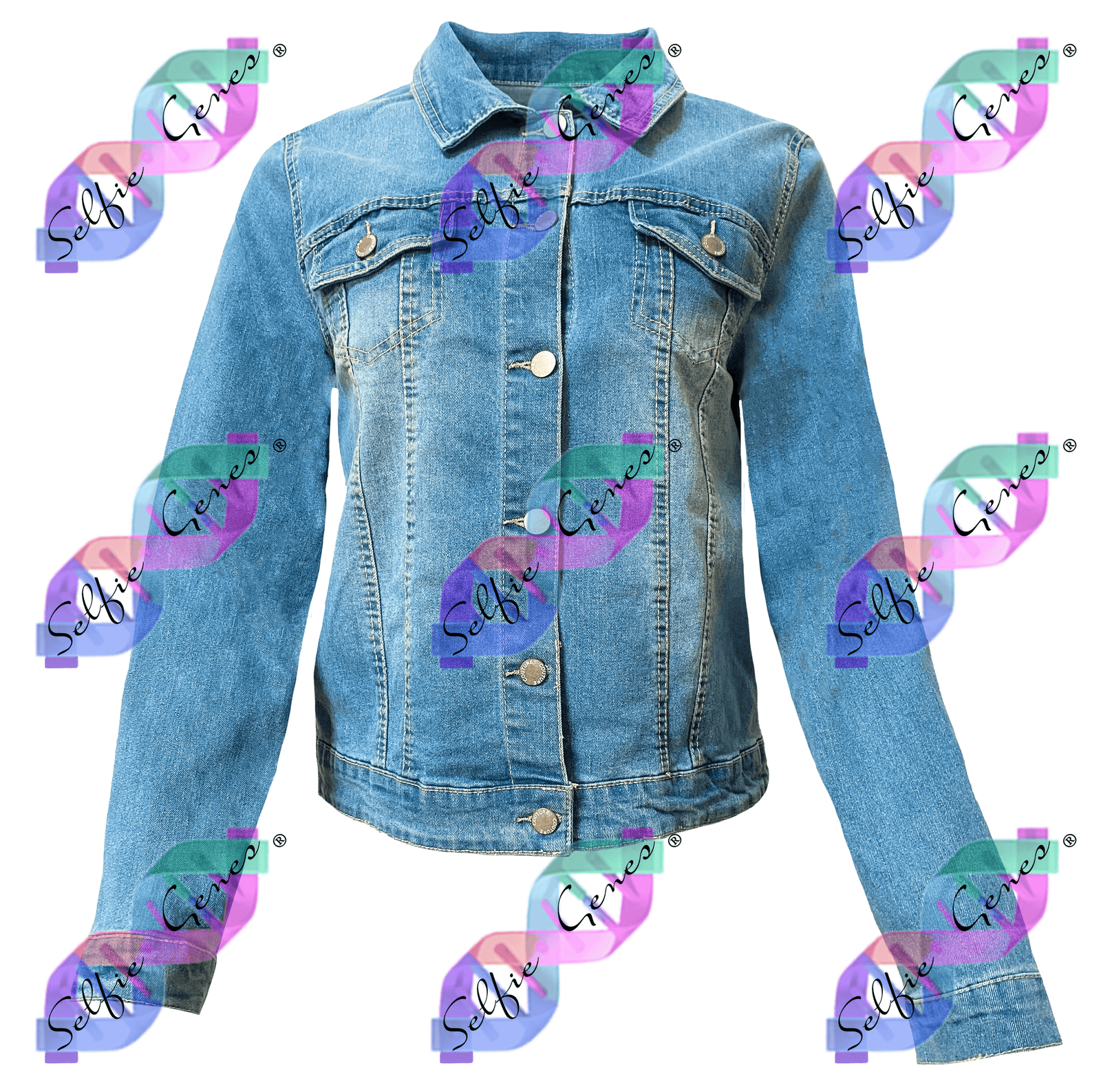 Women's Classic Denim Jacket (Plus Size)